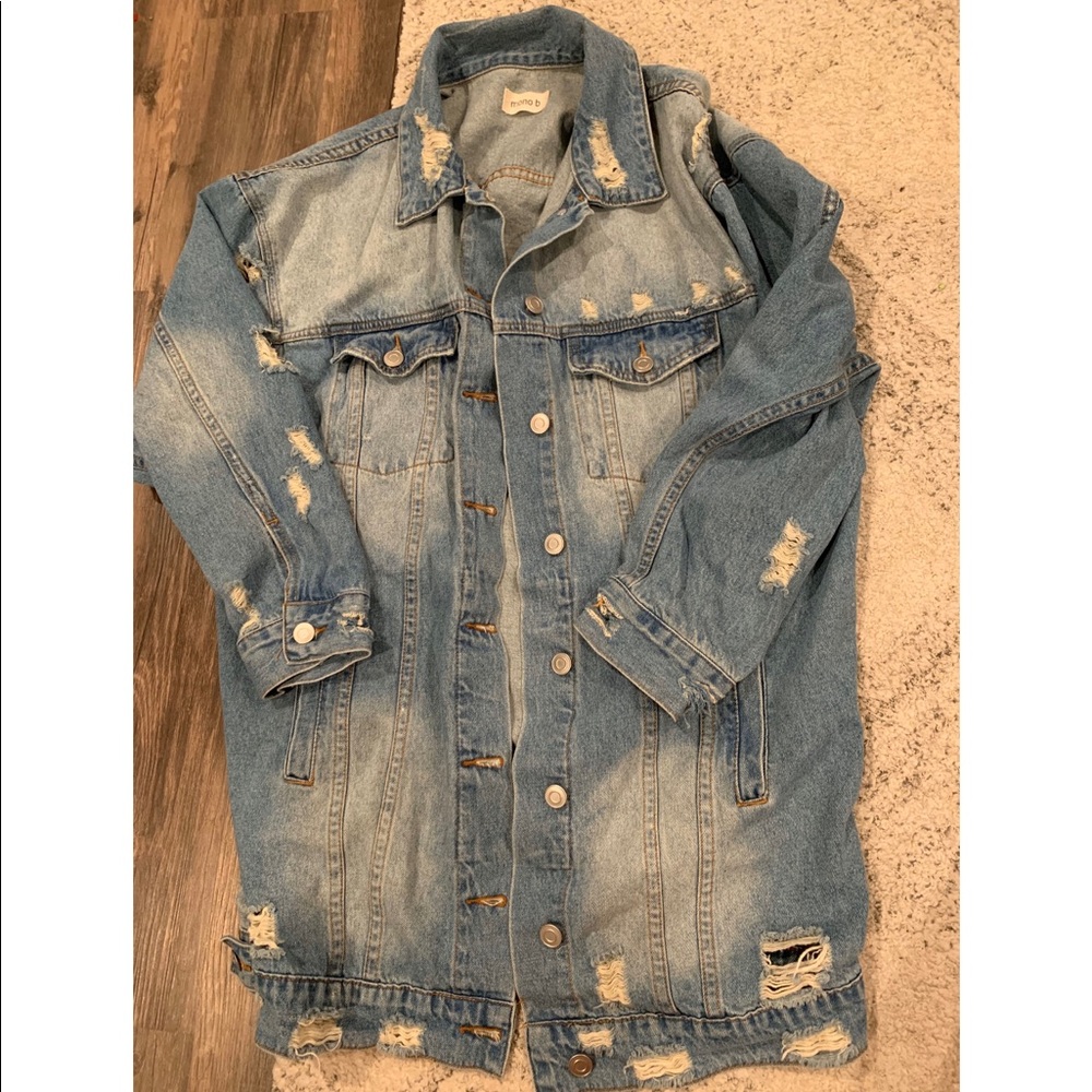 Oversized Jean Jacket